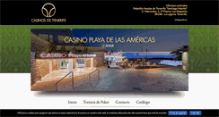 Desktop Screenshot of casinostenerife.com